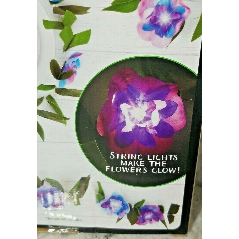 Crayola Signature Make Your Own Flower String Lights Kit DIY Flower Crafts NEW - Picture 7 of 8